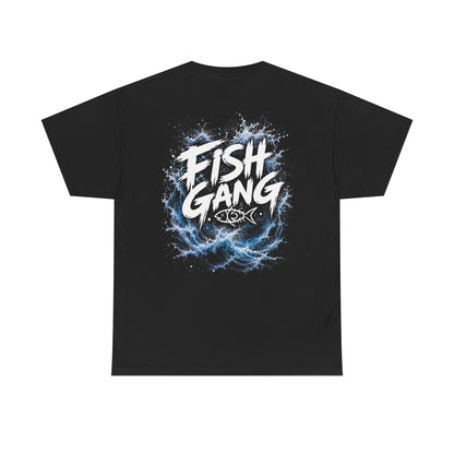 Unisex Heavy Cotton Tee | Fish Gang Blue