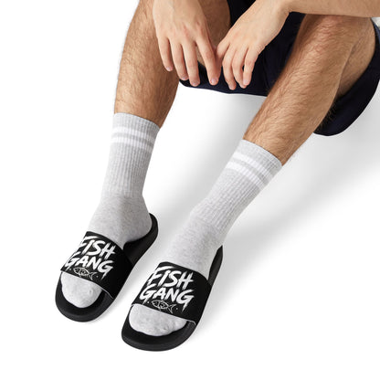 Fish Gang Logo Slide Sandals
