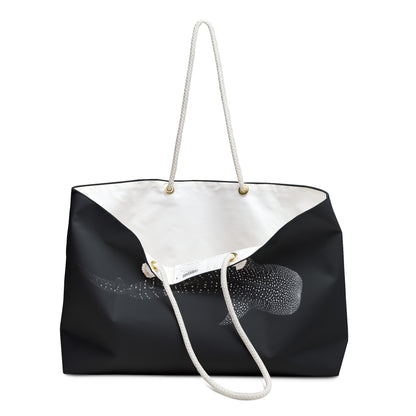 Whale Shark Weekender Bag — Minimal Ocean Travel Tote