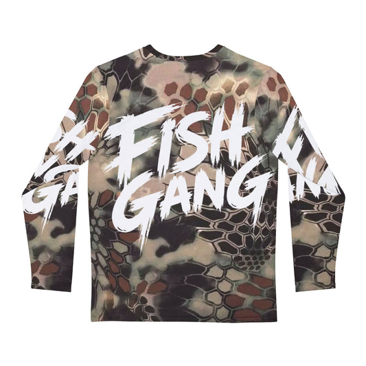 Men's Long Sleeve Shirt | Fish Gang | Kryptek Camo