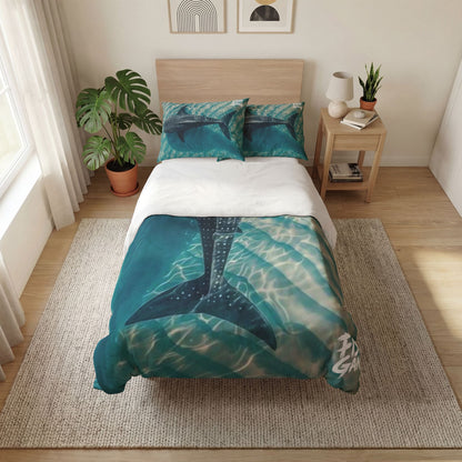 Quilt Cover Set Of Three | Fish Gang | Live Free, Reel Free