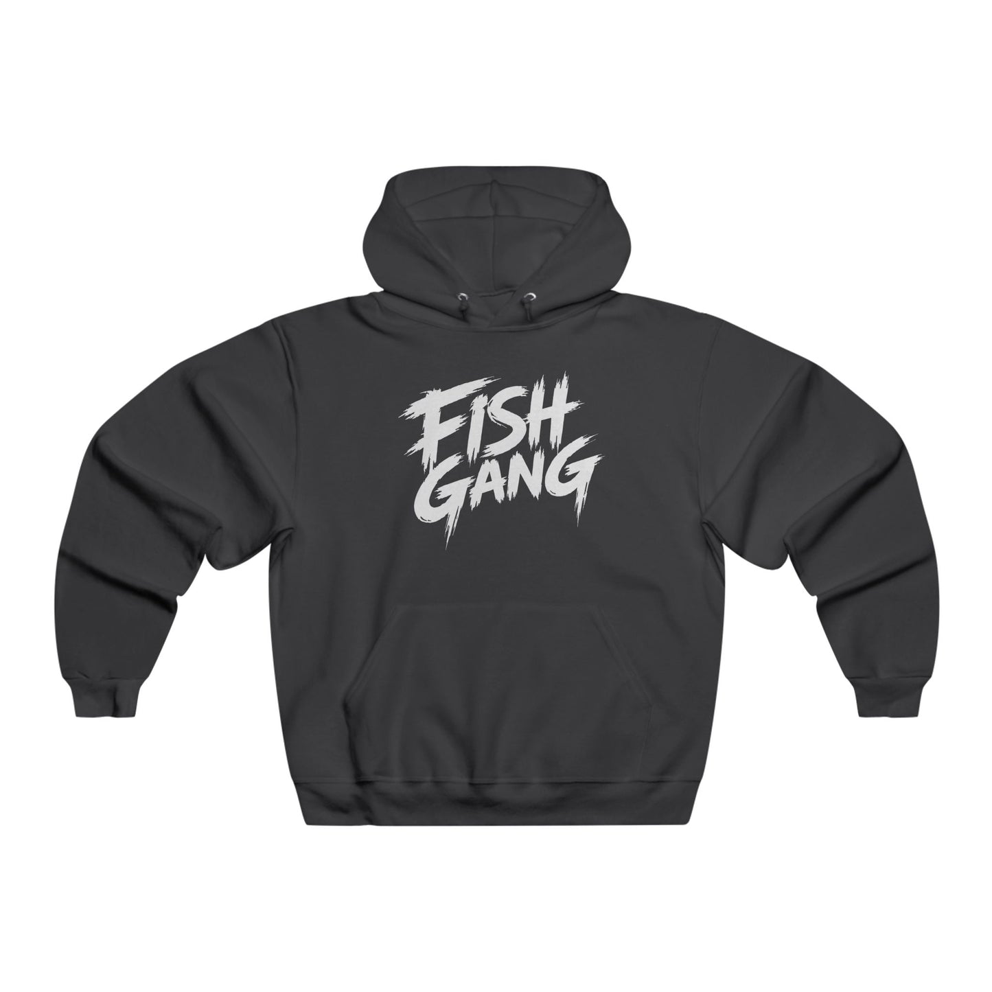 Men's Fish Gang Hoodie | 50% Soft Cotton | 50% Polyester