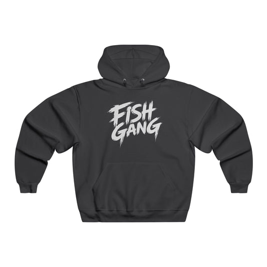 Men's Fish Gang Hoodie | 50% Soft Cotton | 50% Polyester