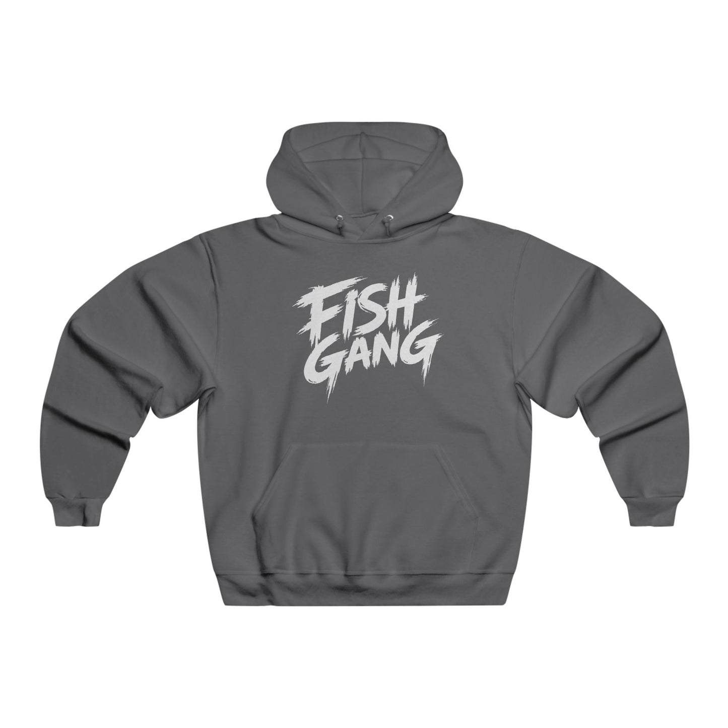 Men's Fish Gang Hoodie | 50% Soft Cotton | 50% Polyester