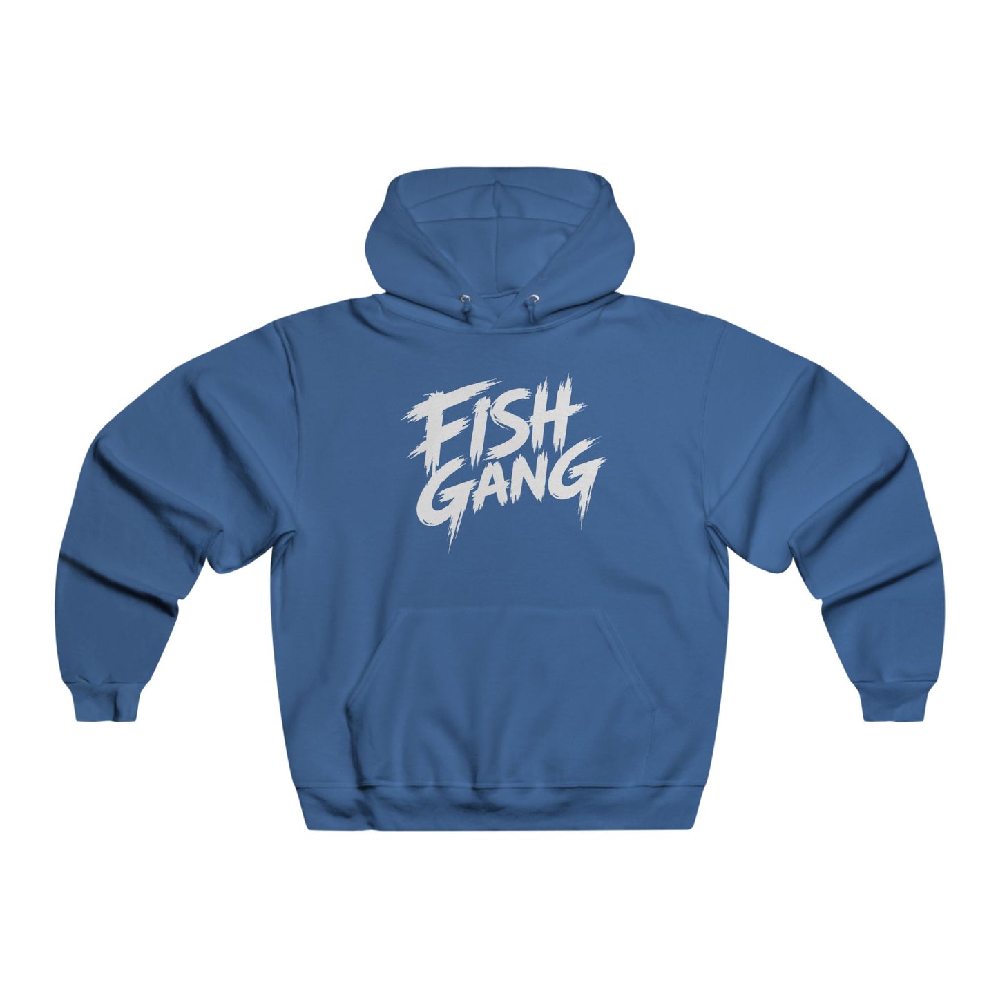 Men's Fish Gang Hoodie | 50% Soft Cotton | 50% Polyester