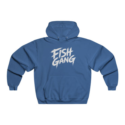 Men's Fish Gang Hoodie | 50% Soft Cotton | 50% Polyester