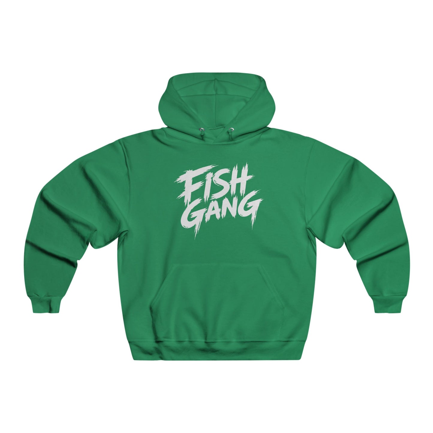 Men's Fish Gang Hoodie | 50% Soft Cotton | 50% Polyester