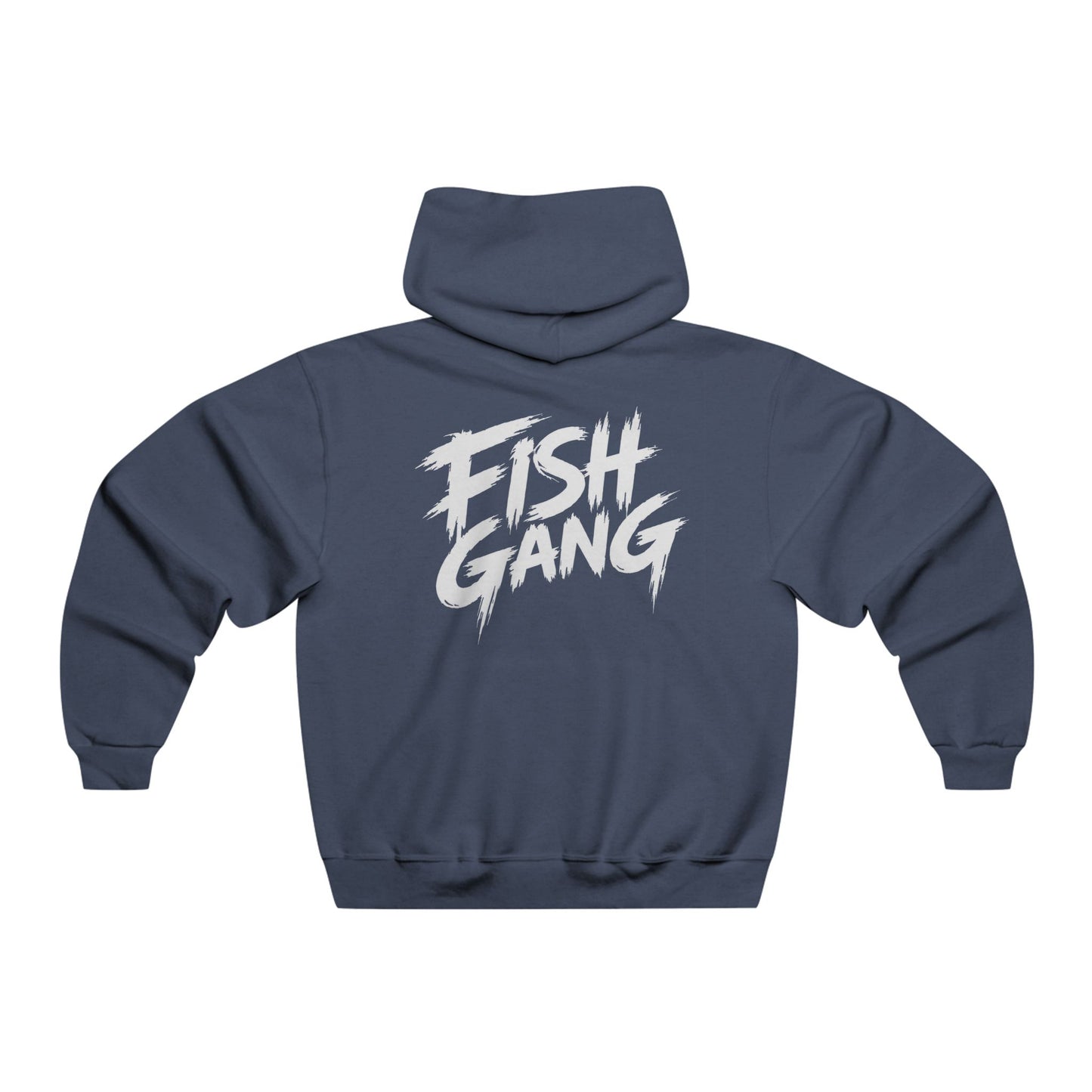 Men's Fish Gang Hoodie | 50% Soft Cotton | 50% Polyester