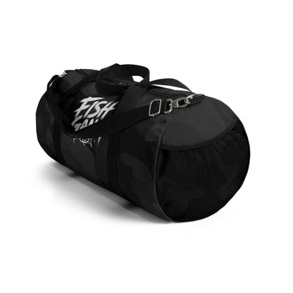 Fish Gang Black Camo Duffel Bag