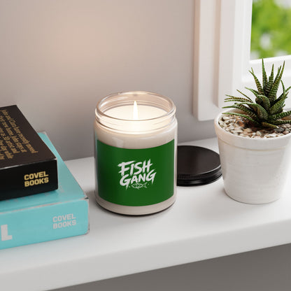Fish Gang Illustration Candle | 9oz Soy Candle