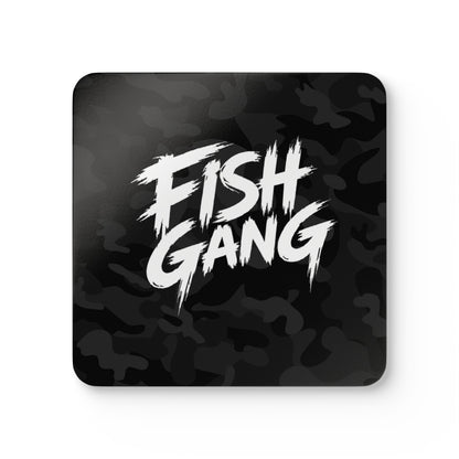 Fish Gang | Corkwood Coaster Set