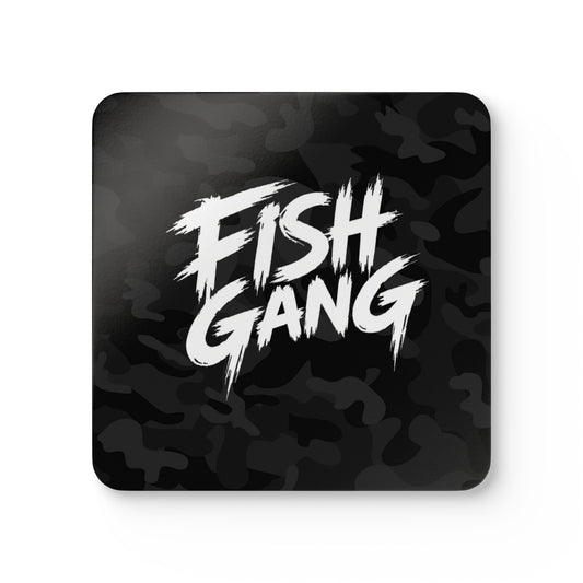 Fish Gang | Corkwood Coaster Set