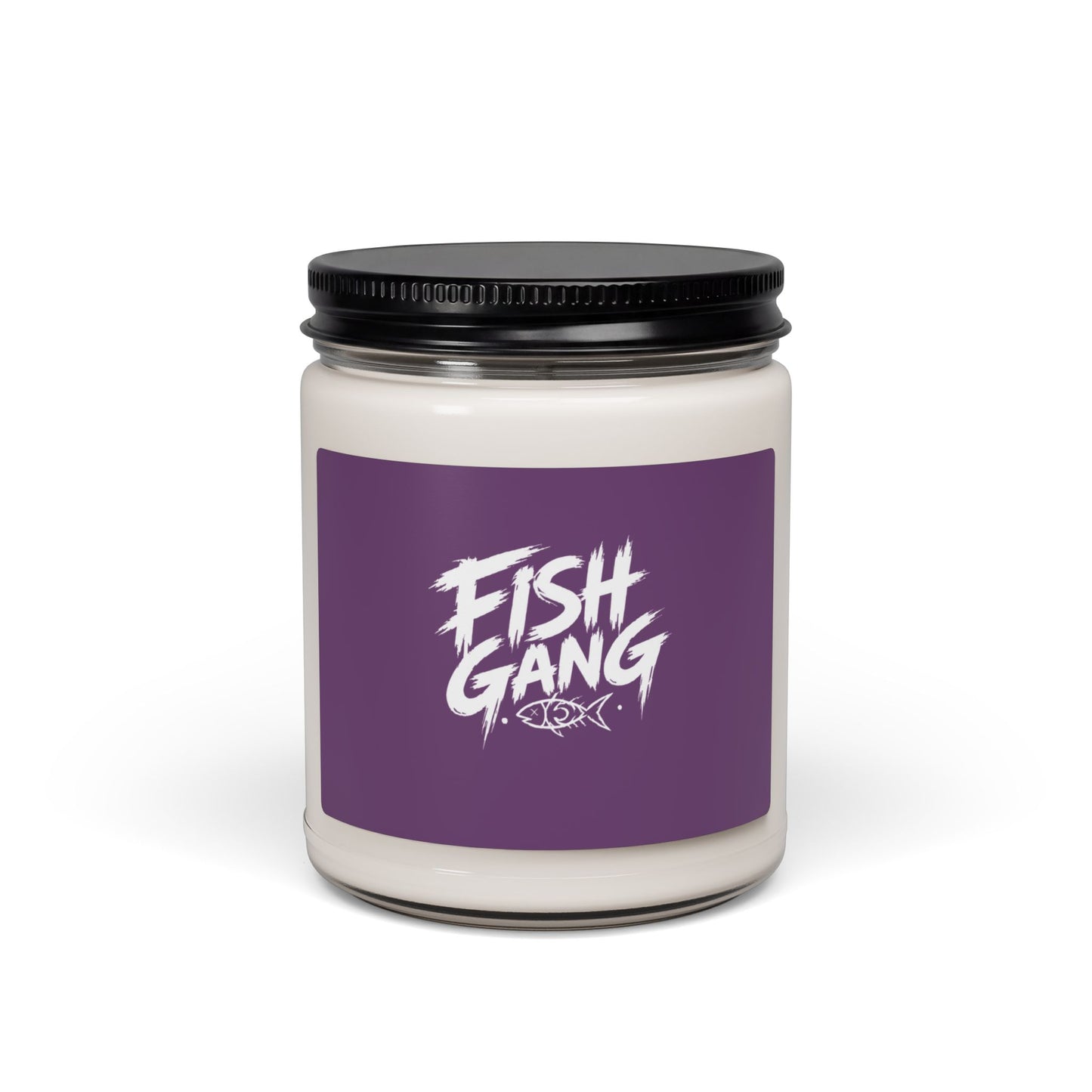 Fish Gang Illustration Candle | 9oz Soy Candle