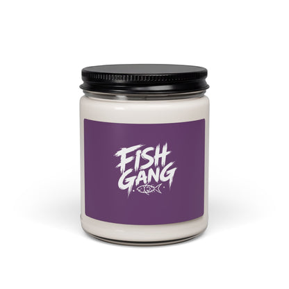 Fish Gang Illustration Candle | 9oz Soy Candle