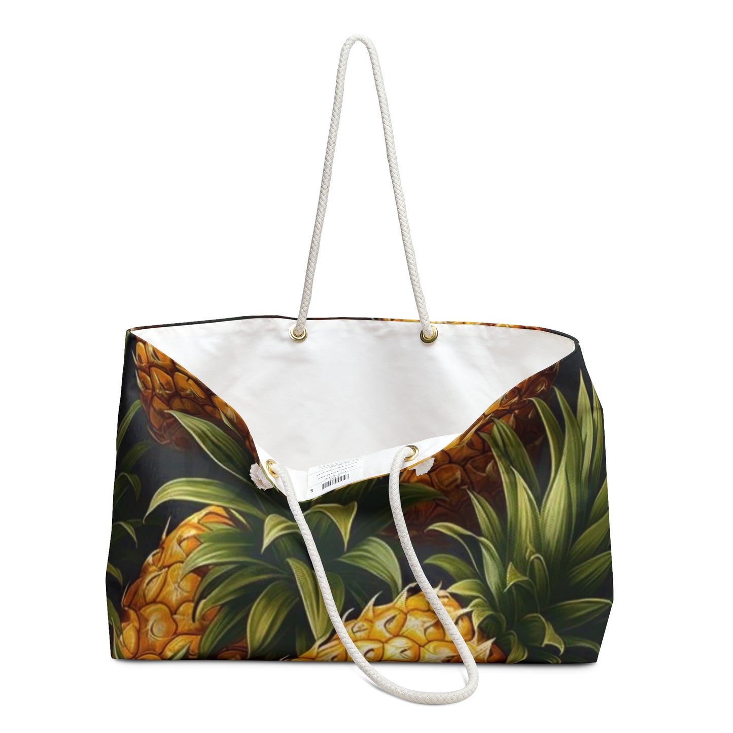 Pineapple Design Weekender Bag