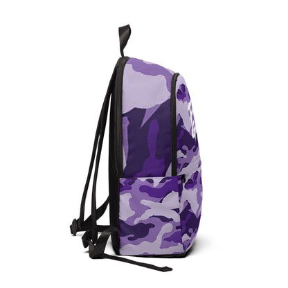 Unisex Fish Gang Backpack | Purple Camo