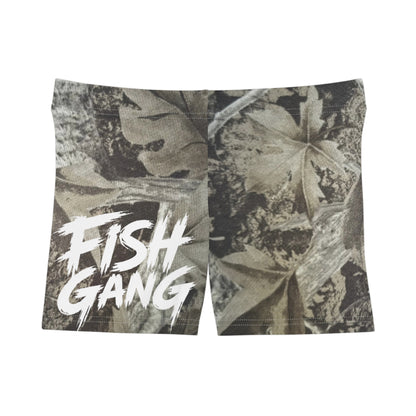 Mossy Oak Camo | Fish Gang | Women's Shorts | Swim/Activewear
