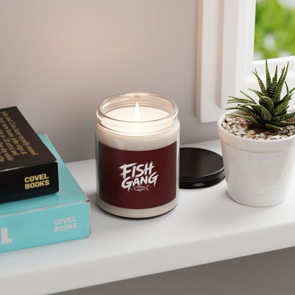 Fish Gang Illustration Candle | 9oz Soy Candle