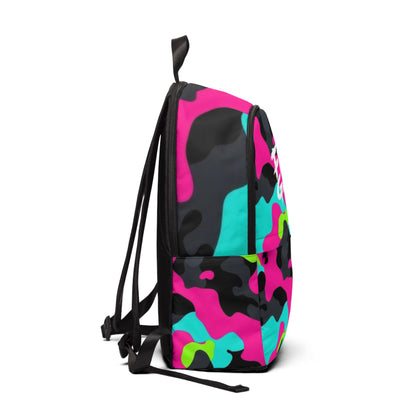 Unisex Fish Gang Backpack | Neon Camo