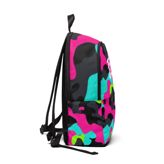 Unisex Fish Gang Backpack | Neon Camo