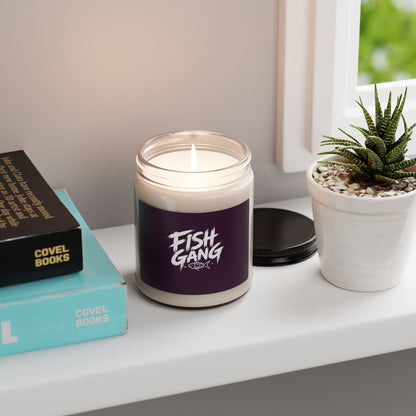 Fish Gang Illustration Candle | 9oz Soy Candle