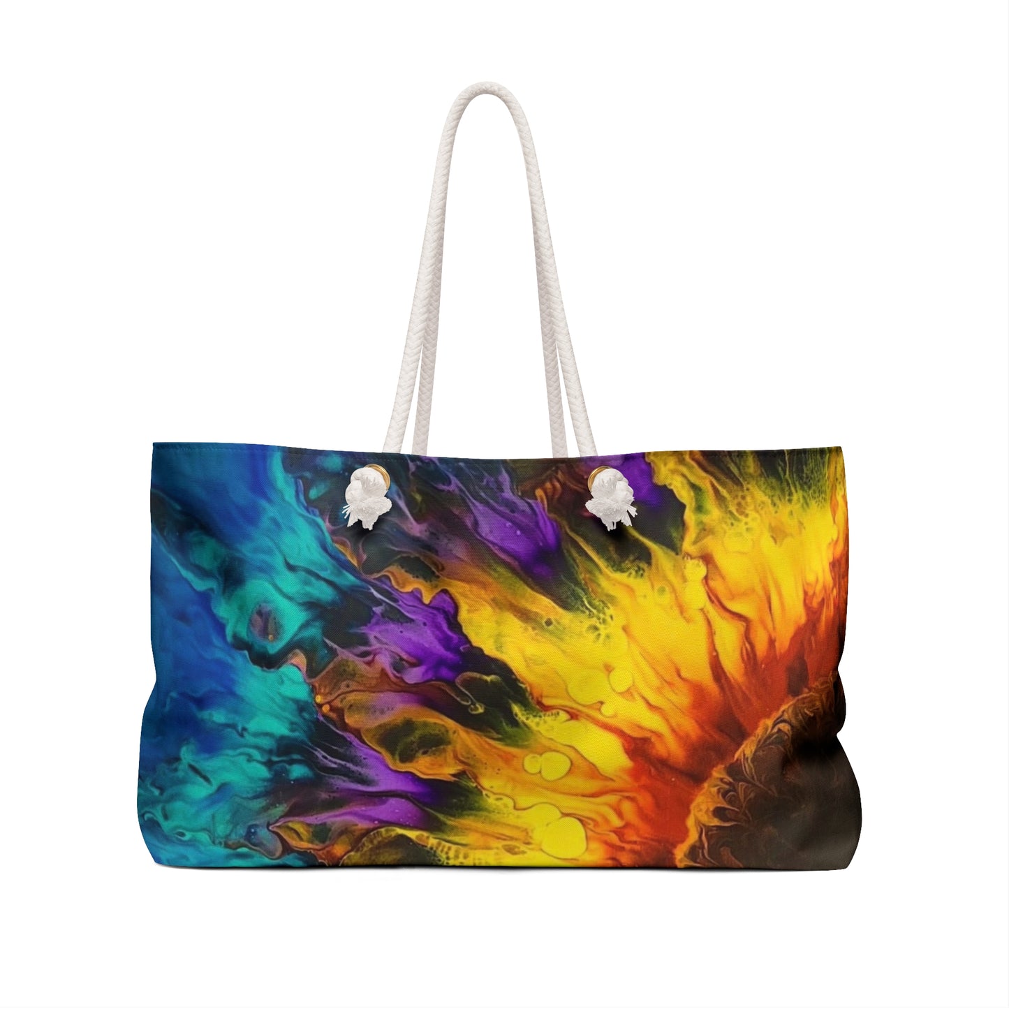 Sunflower Design Weekender Bag